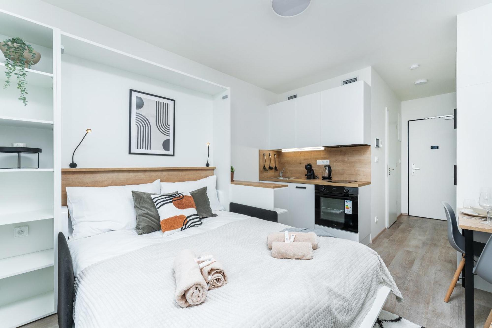 Mymozart Apartments Prague By Rentero Property Eksteriør bilde